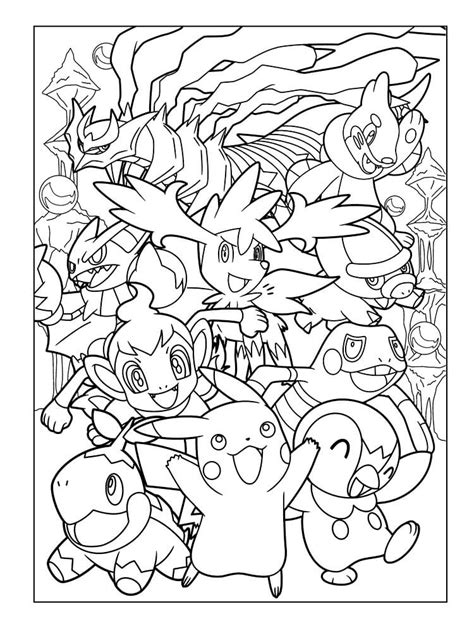 pokemon colouring in pages|Pokemon Coloring Pages